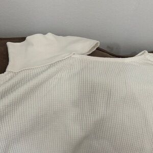 We the free 
Cream Waffle Knit Sleeveless Top